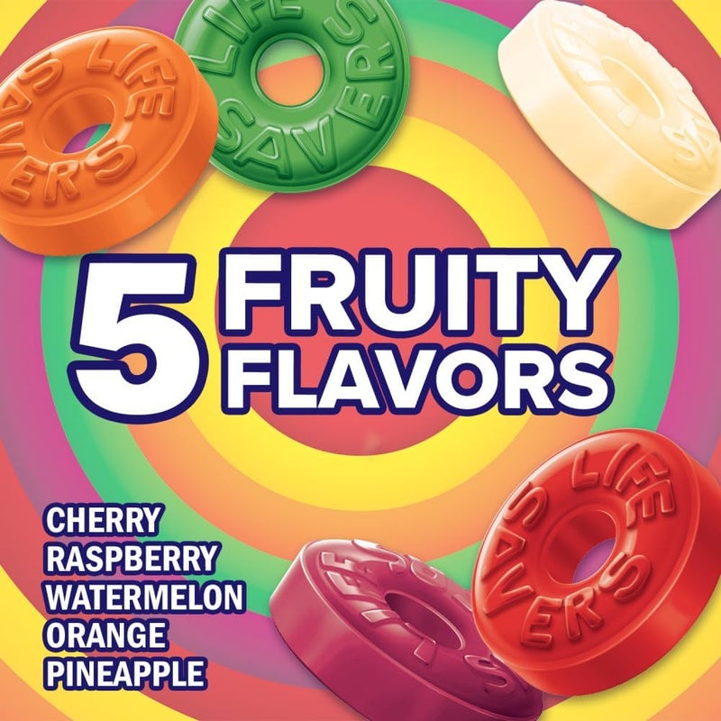 Life Savers 5 Flavour Hard Candy Rolls - Image 5